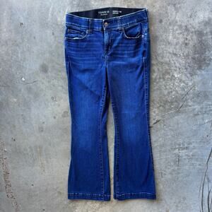 Torrid Jeans Women's 12R Blue Bombshell Flare Super Soft High Rise Stretch Denim
